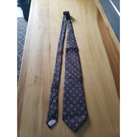 Vintage‎ 80s Pierre Balmain Silk Tie - Picture 2 of 3